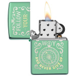 Зажигалка  Zippo (Зиппо) Follow Your Way Design 49161
