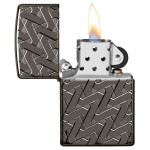 Зажигалка  Zippo (Зиппо) Geometric Weave Design Armor 49173