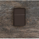 Зажигалка  Zippo (Зиппо) Reg Brown Matte 49180