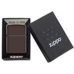 Зажигалка  Zippo (Зиппо) Reg Brown Matte 49180