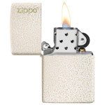 Зажигалка  Zippo (Зиппо) Reg Mercury Glass Matte Logo 49181ZL