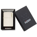 Зажигалка  Zippo (Зиппо) Reg Mercury Glass Matte Logo 49181ZL