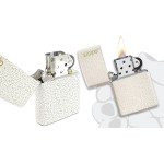 Зажигалка  Zippo (Зиппо) Reg Mercury Glass Matte Logo 49181ZL