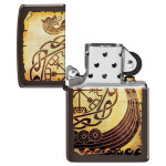 Зажигалка Zippo (Зиппо) 49180 Viking Warship Design 49182