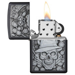 Зажигалка  Zippo (Зиппо) Gambling Skull 49183