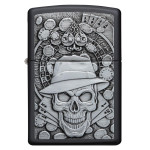 Зажигалка  Zippo (Зиппо) Gambling Skull 49183