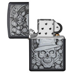 Зажигалка  Zippo (Зиппо) Gambling Skull 49183