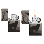 Зажигалка  Zippo (Зиппо) Wolves Design 49188