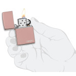 Зажигалка Zippo (Зиппо) 49190 w/Zippo - Lasered 49190ZL