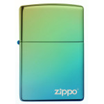 Зажигалка Zippo (Зиппо) Teal ZIPPO LOGO 49191ZL