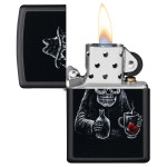 Зажигалка  Zippo (Зиппо) Bar Skull Design 49254