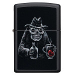 Зажигалка  Zippo (Зиппо) Bar Skull Design 49254