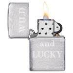 Зажигалка Zippo (Зиппо) Wild And Lucky 49256