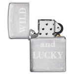 Зажигалка Zippo (Зиппо) Wild And Lucky 49256