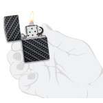 Зажигалка Zippo (Зиппо) Carbon Fiber Design 49356