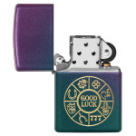 Зажигалка Zippo (Зиппо) 49146 Lucky Symbols Design 49399