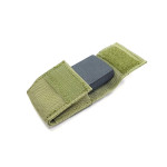 Зажигалка  Zippo (Зиппо) с тактическим чехлом Blk Crackle Tactical Pouch Green 49400