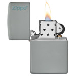 Зажигалка  Zippo (Зиппо) Flat Sand Zippo Logo 49452ZL