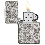 Зажигалка Zippo (Зиппо) 49193 Skeleton Design 49458