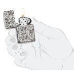 Зажигалка Zippo (Зиппо) 49193 Skeleton Design 49458