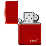 Зажигалка  Zippo (Зиппо) Anodized Red Zippo Lasered Logo 49475ZL