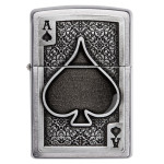 Зажигалка Zippo (Зиппо) Ace Of Spades Emblem 49637