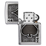 Зажигалка Zippo (Зиппо) Ace Of Spades Emblem 49637