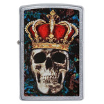Зажигалка Zippo (Зиппо) Skull King Design 49666