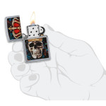 Зажигалка Zippo (Зиппо) Skull King Design 49666