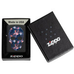 Зажигалка Zippo (Зиппо) Flamingo Skull Design 49771