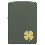 Зажигалка Zippo (Зиппо) Four Leaf Clover Design 49796