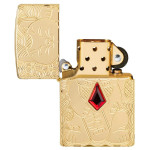 Зажигалка Zippo (Зиппо) Armor Lucky Cat Design 49802