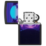 Зажигалка Zippo (Зиппо) Sunset Black Light Design 49809