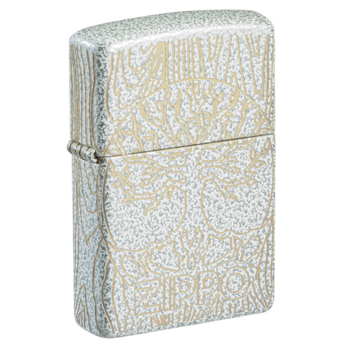 Зажигалка Zippo (Зиппо) Tree of Life Woodgrain 46697