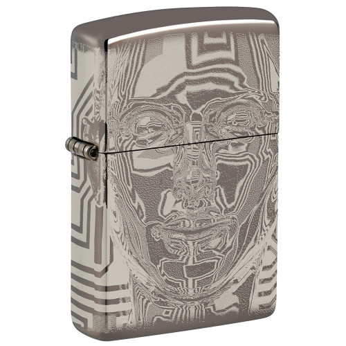 Запальничка Zippo (Зіппо) 3D Metal Head Design 46357