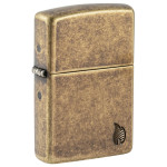 Зажигалка Zippo (Зиппо) Armor® Antique Brass Flame Design 46400