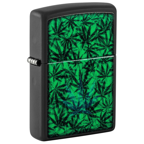 Запальничка Zippo (Зіппо) Cannabis Design 48736