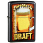 Зажигалка Zippo (Зиппо) I SUPPORT THE DRAFT 28294