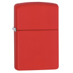 Зажигалка Zippo (Зиппо) Regular Red Matte 233