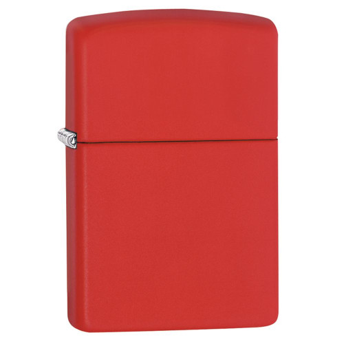 Зажигалка Zippo (Зиппо) Regular Red Matte 233