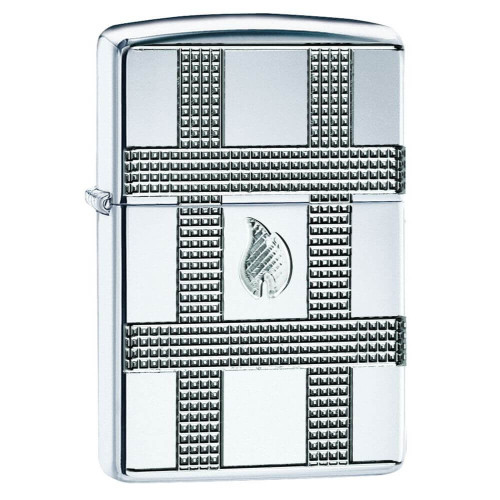 Запальничка  Zippo (Зіппо) Geometric Weave Design Armor 49079