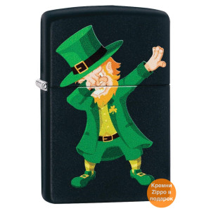 Запальничка Zippo (Зіппо) Dabbing Leprechaun Design 49124