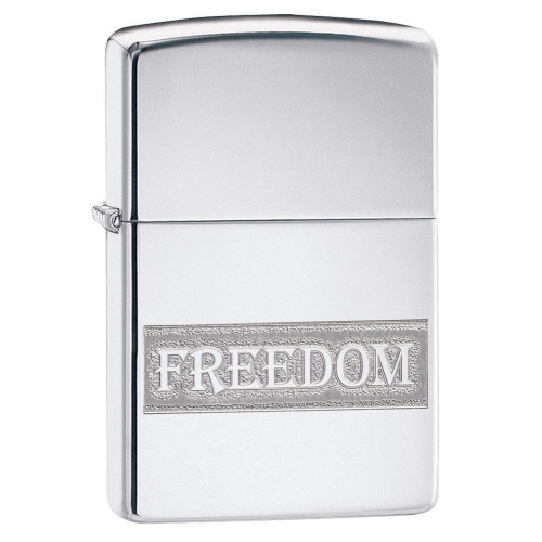 Зажигалка  Zippo (Зиппо) Etched Freedom Design 49129
