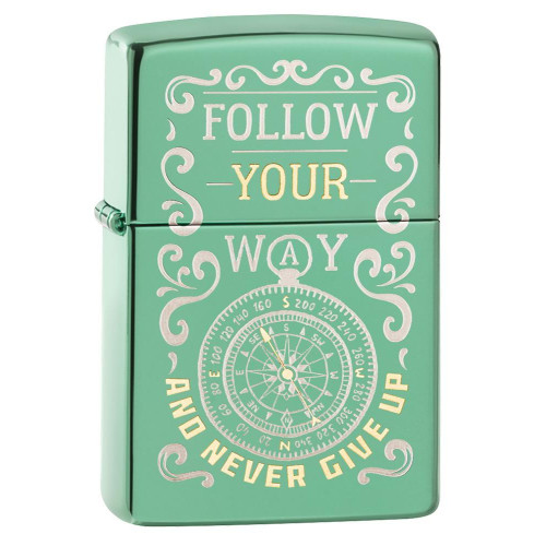 Зажигалка  Zippo (Зиппо) Follow Your Way Design 49161