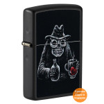 Зажигалка  Zippo (Зиппо) Bar Skull Design 49254