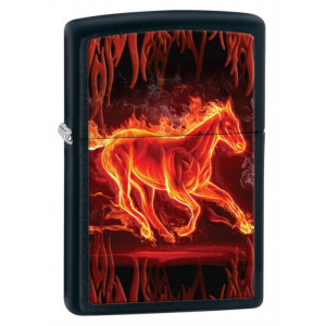 Зажигалка Zippo (Зиппо) HORSE FLAMING 28304