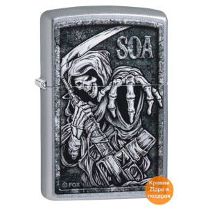 Зажигалка  Zippo (Зиппо) Sons of Anarchy 49004