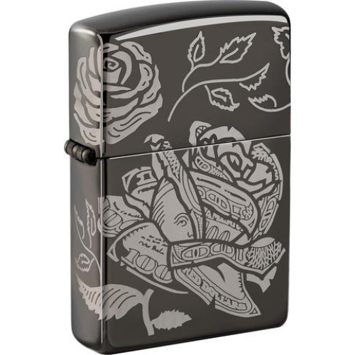 Зажигалка  Zippo (Зиппо) Currency Design 49156