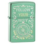 Зажигалка  Zippo (Зиппо) Follow Your Way Design 49161