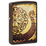 Зажигалка Zippo (Зиппо) 49180 Viking Warship Design 49182